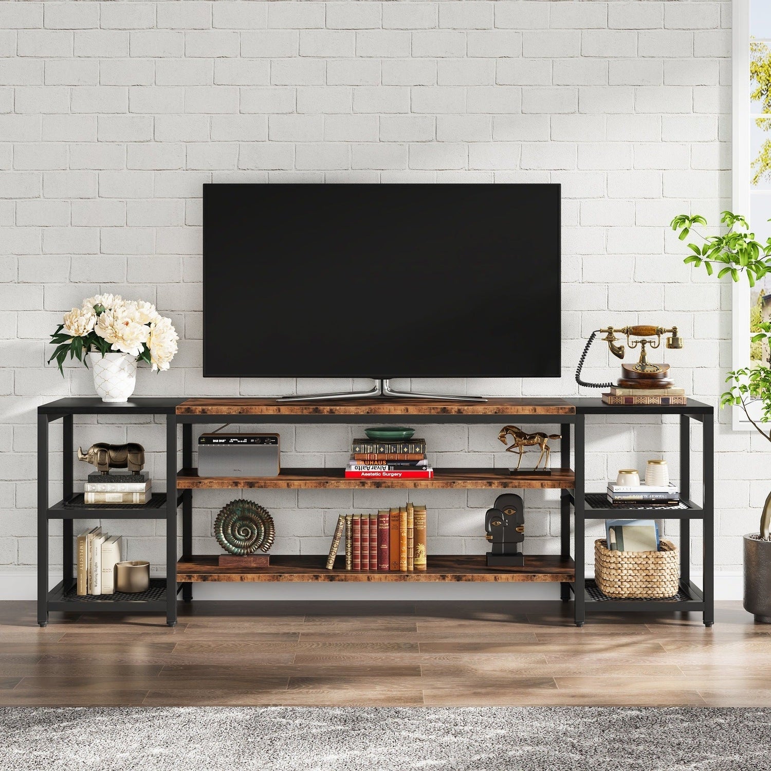storage and Media living room