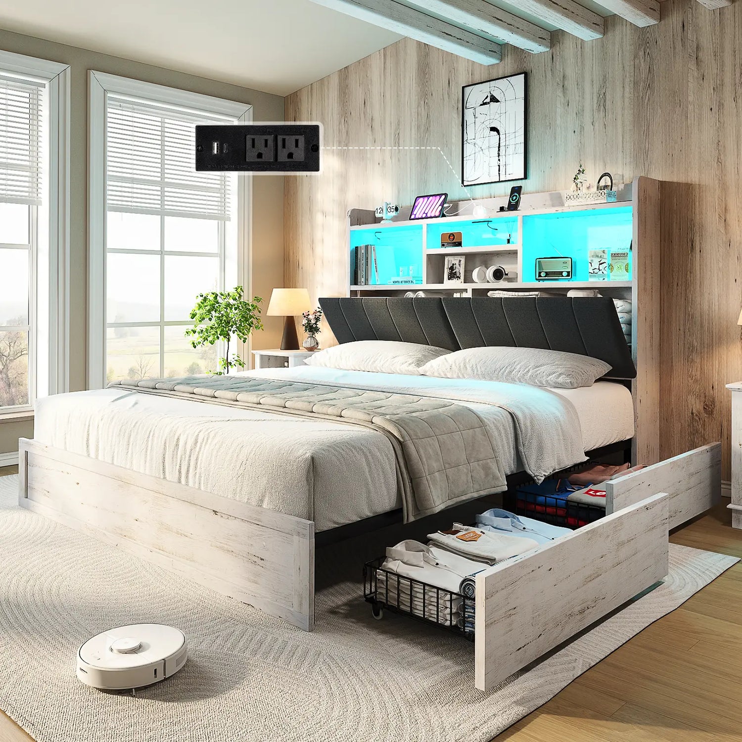 storage and accessories bedroom