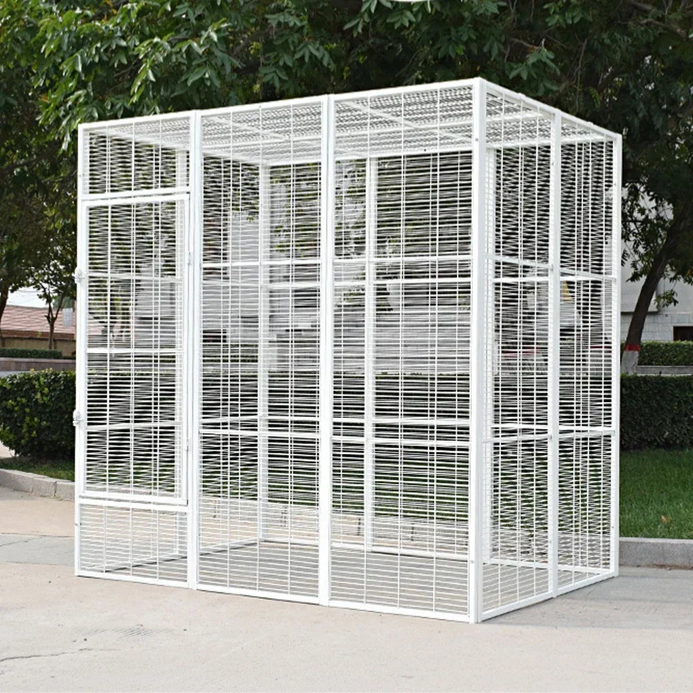 Bird Villa Parrot Extra Large Space Outdoor Breathable Breeding Cage 180*64*80cm Encrypted Cage Wire