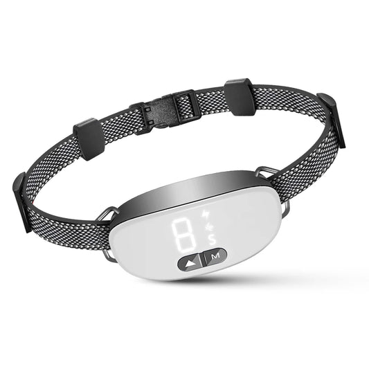 New Smart Dog Bark Collar, Rechargeable Smart Barking Collar, Anti Bark Training Collar Adjustable Sensitivity