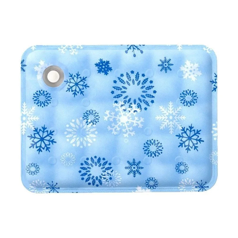 Pet Summer Cooling Mat, Self-Watering Ice Gel Cooling Pad for Pets, Portable and Durable Pet Ice Mat, Suitable for Small and Large Dogs