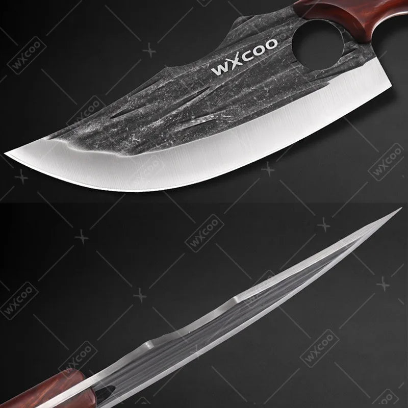 2PCS/3PCS/5PCS Stainless Steel Boning Knife Set Professional Sharp Multipurpose Kitchen Knife High Quality Handmade Forged