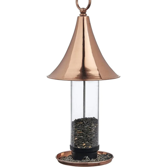 Polished Copper Castella Bird Feeder, T03P Design