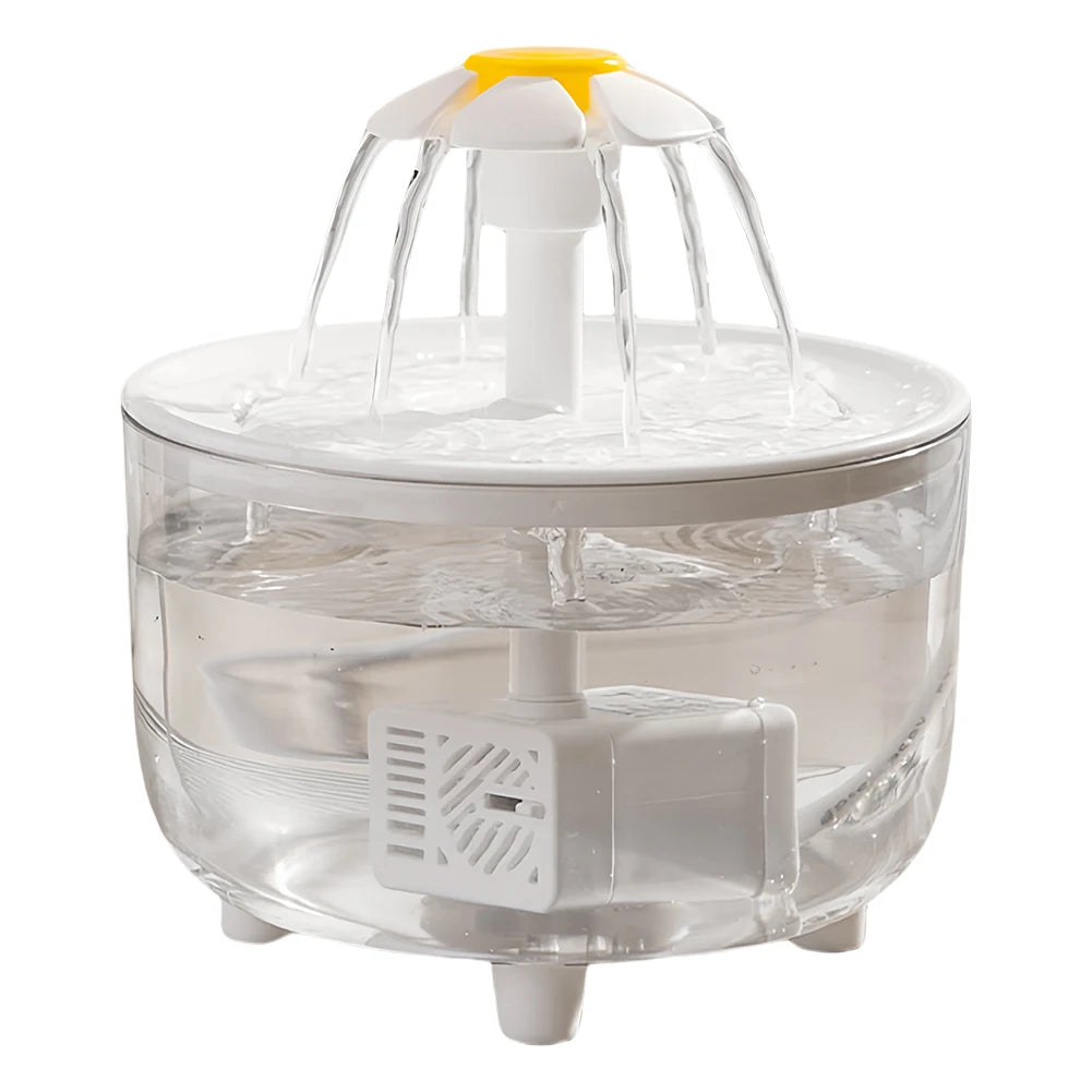 1200ml USB Electric Mute Pet Drink Bowl Automatic Cat Water Fountain Filter Cats Water Dispenser Automatic Cat Drink Bowl Filter