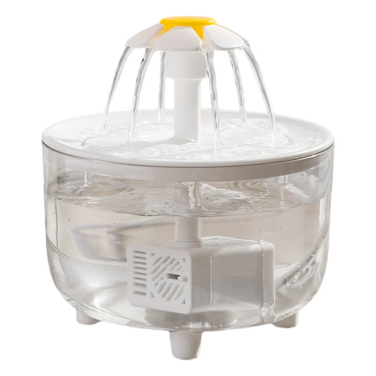 1200ml USB Electric Mute Pet Drink Bowl Automatic Cat Water Fountain Filter Cats Water Dispenser Automatic Cat Drink Bowl Filter
