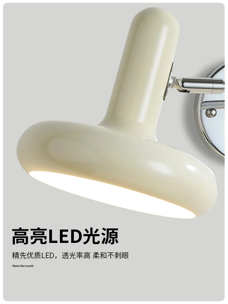 Nordic Modern Retractable Rotatable Swinging Retractable Wall Lamp Bedroom Bedside Lamp Sliding Reading And Working Lamp